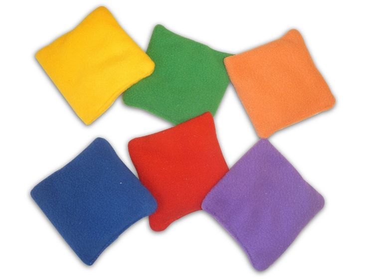Fleece Bean Bags - 4" x 4" / 10 cm x 10 cm