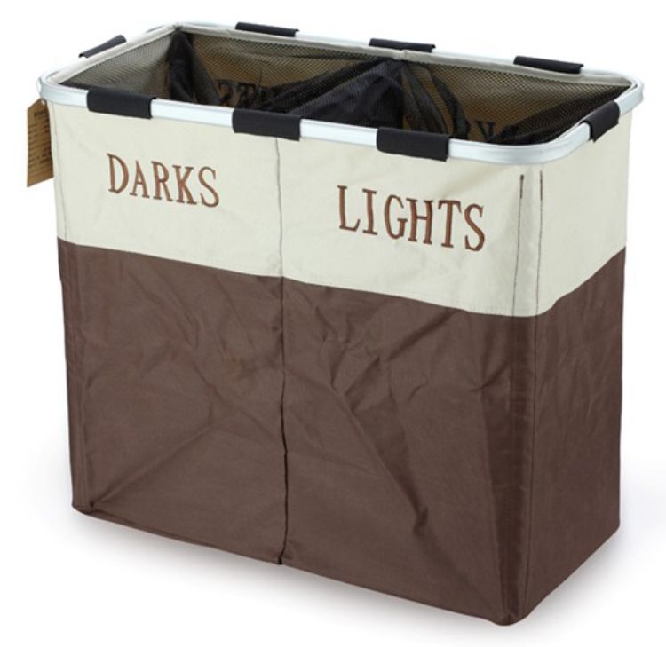 Foldable Double Laundry Hamper