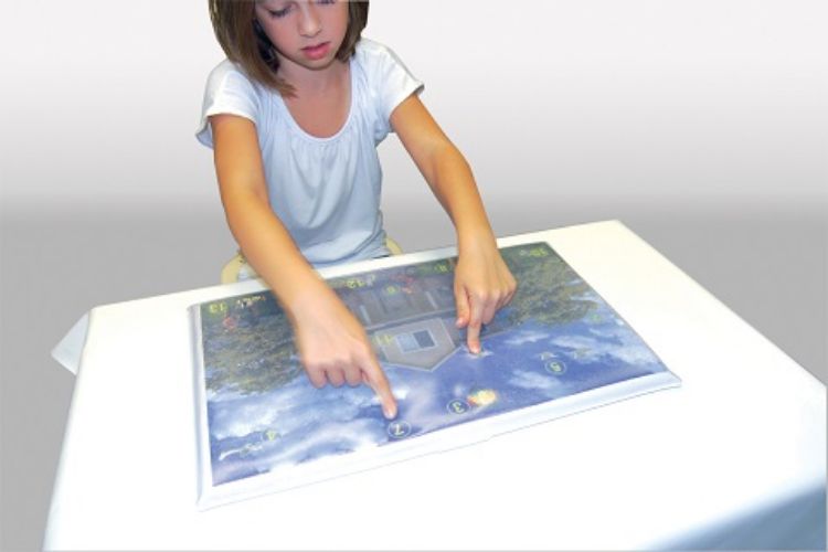 Gel Foam Picture Frame - Suburb Scene 