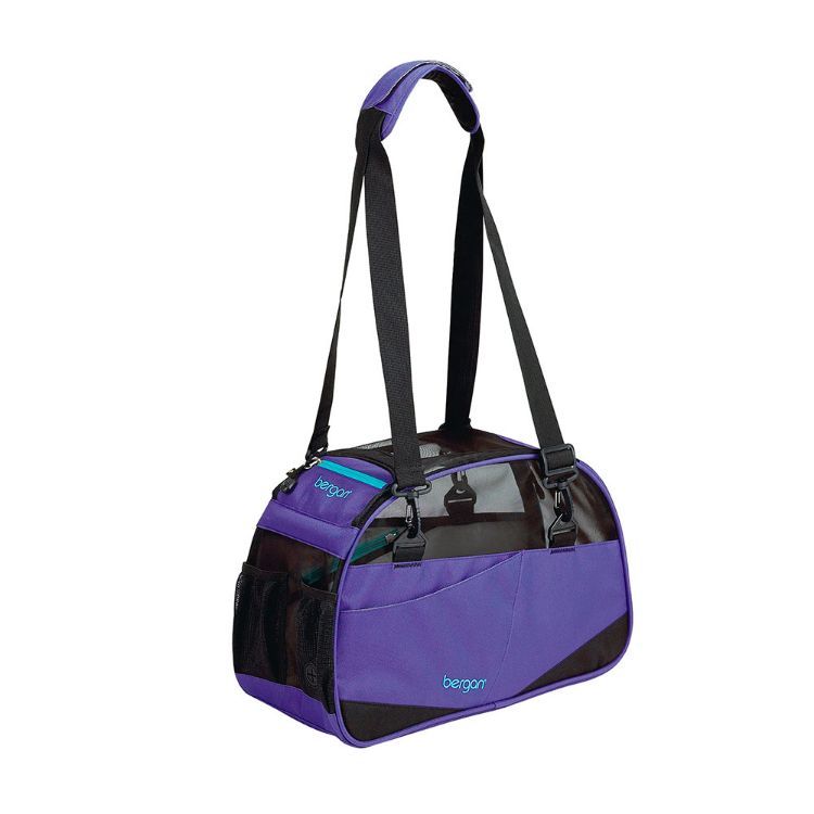 Bergan Voyager Pet Carrier Small Purple 12" x 8" x 17" 