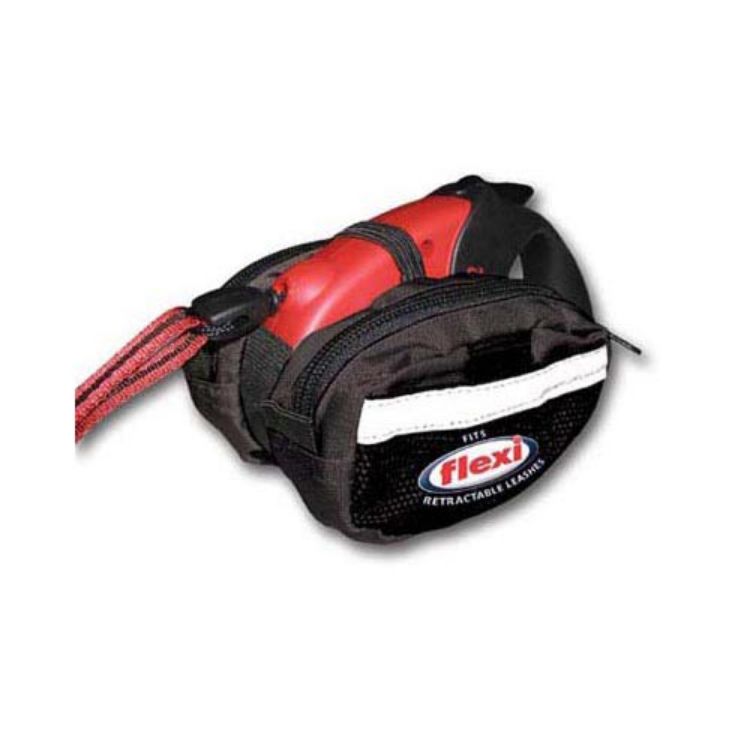 Flexi USA Retractable Leash Saddlebag Black 