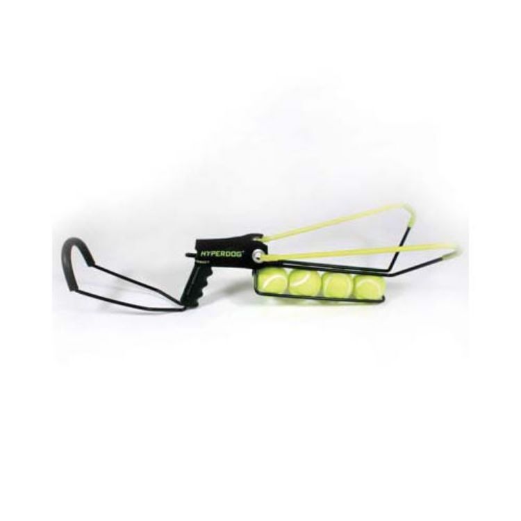 Hyper Pet 4 Ball Hyper Dog Sling Shot Black 