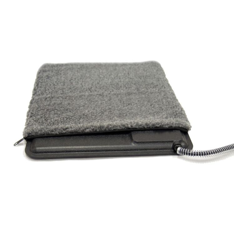 K&H Pet Products Deluxe Lectro-Kennel Cover Medium Gray 