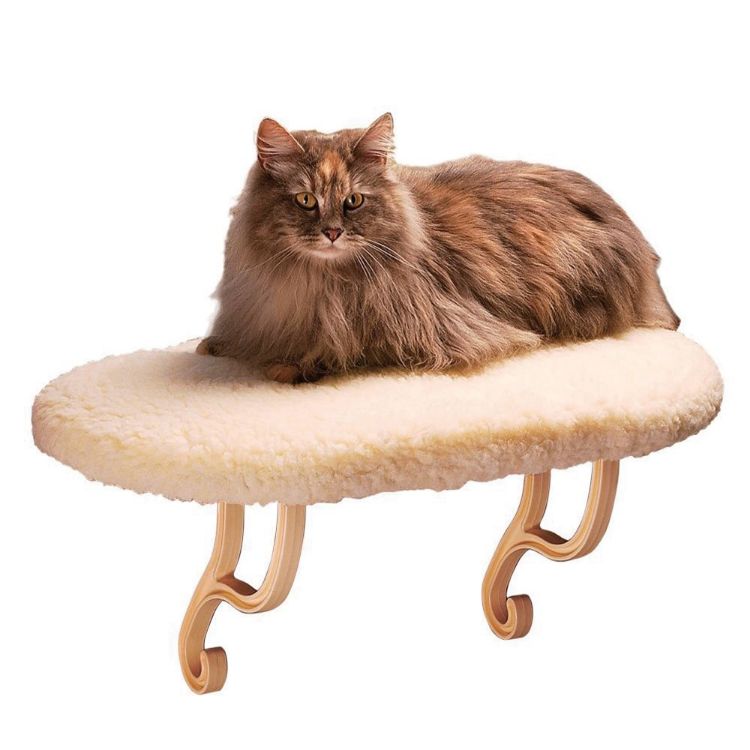 K&H Pet Products Thermo Kitty Sill White 14" x 24" x 9"