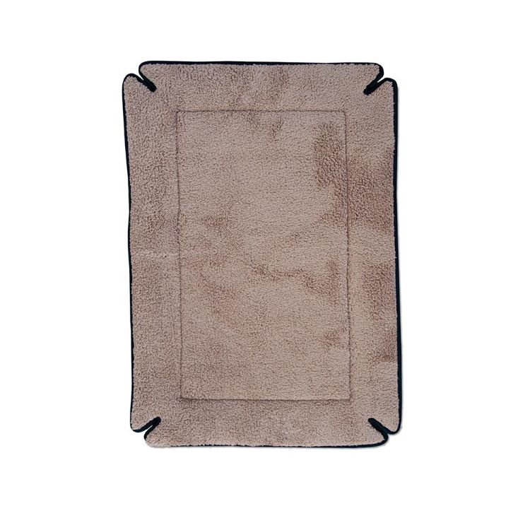 K&H Pet Products Memory Foam Dog Crate Pad Mocha 32" x 48" x 0.5" 