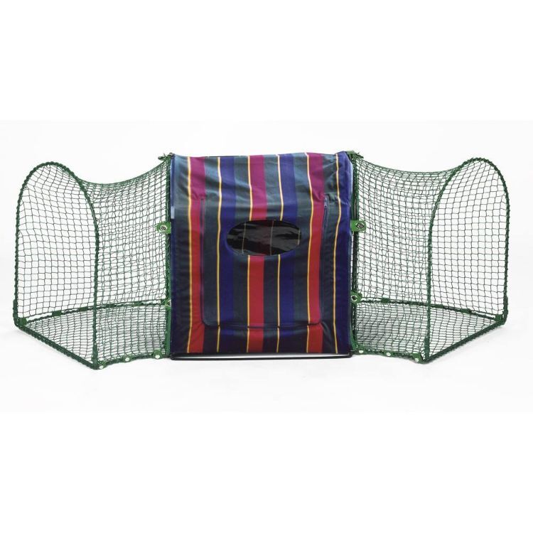 Kittywalk Clubhouse Striped 24" x 18" x 24"