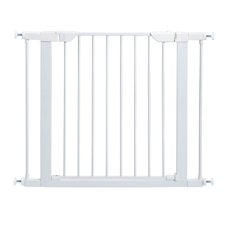 Midwest Steel Pressure Mount Pet Gate White 29.5" - 38" x 1" x 29.875"