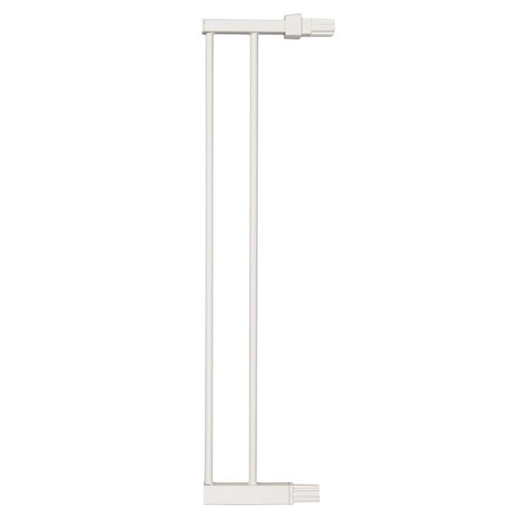 Midwest Steel Pressure Mount Pet Gate Extension 6" White 5.5" x 1" x 29.875"