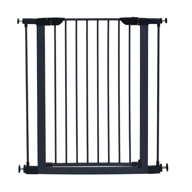 Midwest Steel Pressure Mount Pet Gate Graphite 29.5" - 38" x 1" x 39.125"