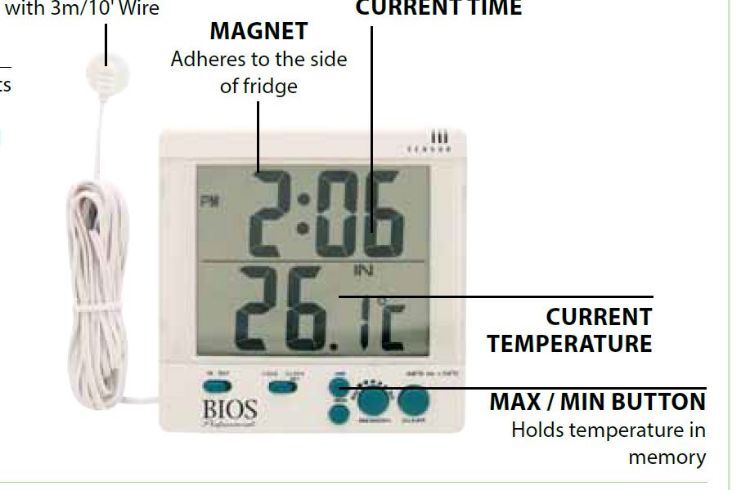 Vaccine Thermometer ** NOT AVAILABLE **