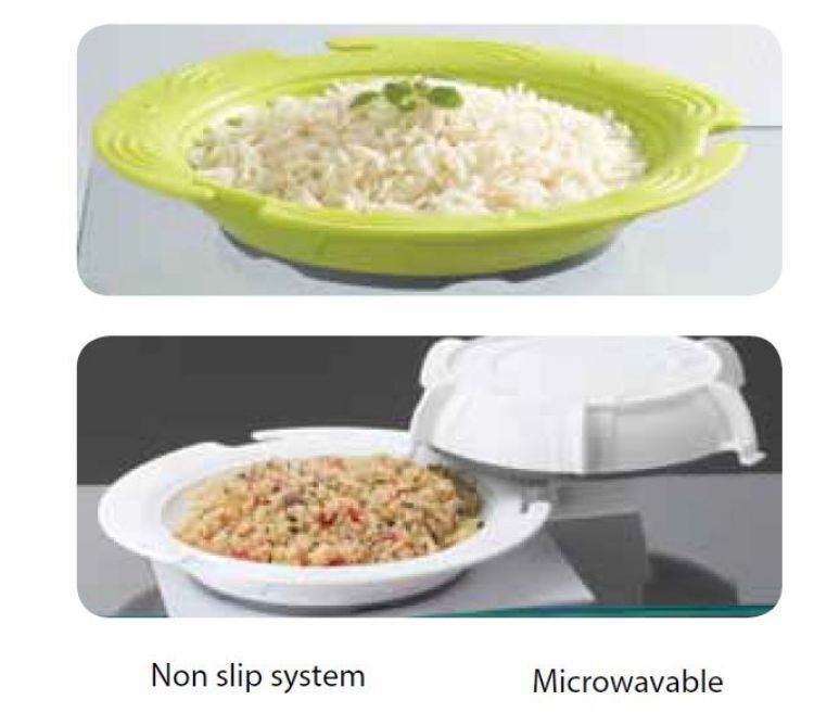 Thermo Dynamic Plate With Lid (Green)