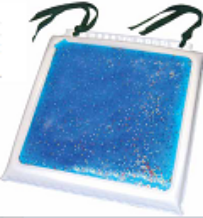 Starry Night Gel-Foam Cushion Black Vinyl 