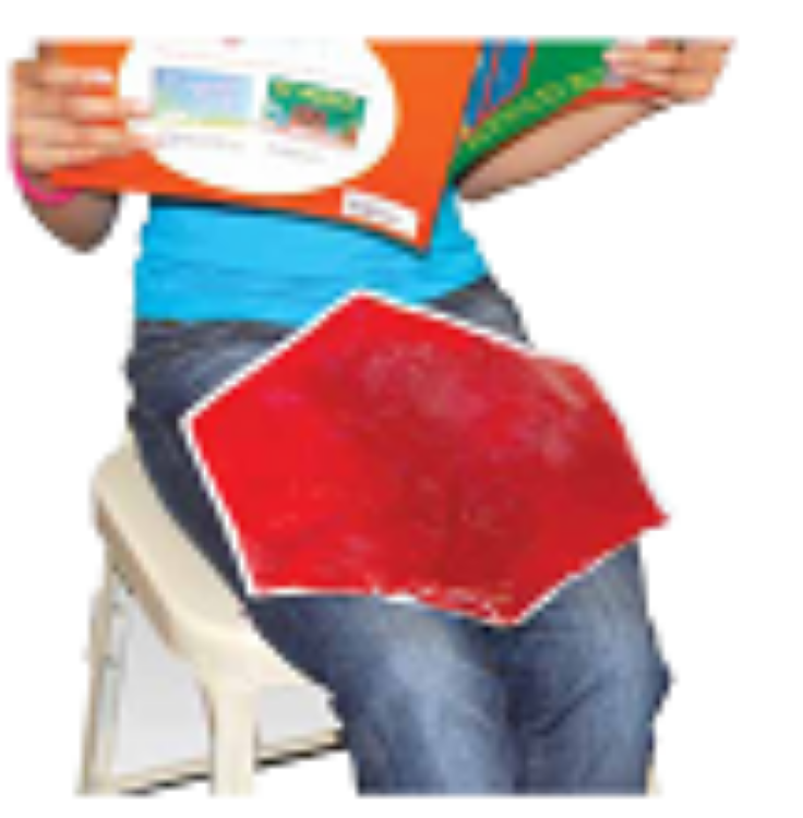 Weighted Lap Pads: Rectangular - Green