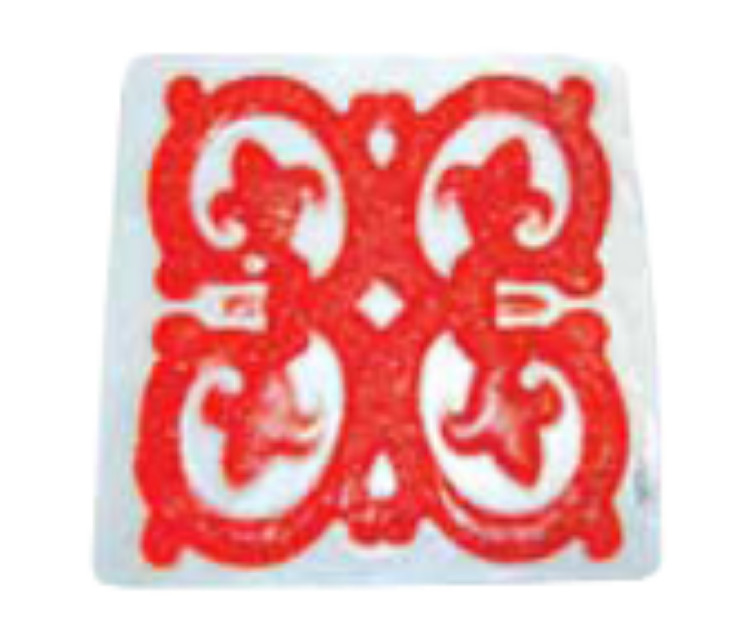 Light Box Gel-Maze Series: Quad Spade - Blue 