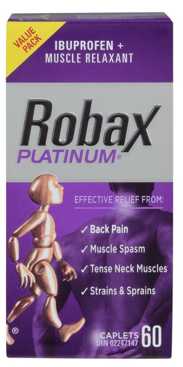 robax platinum 60 tablets