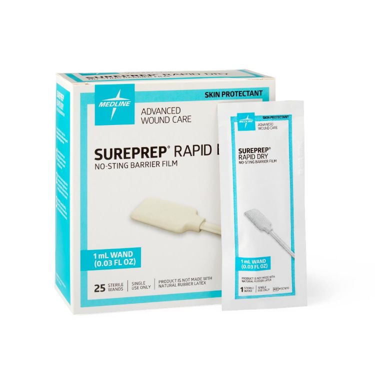 Medline SurePrep Rapid Dry No Sting Barrier Film