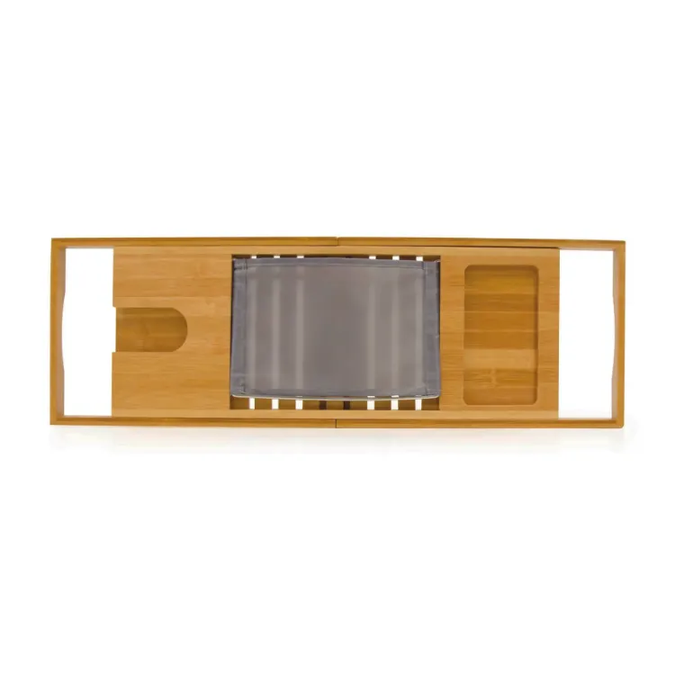 Bamboo Bathtub Caddy