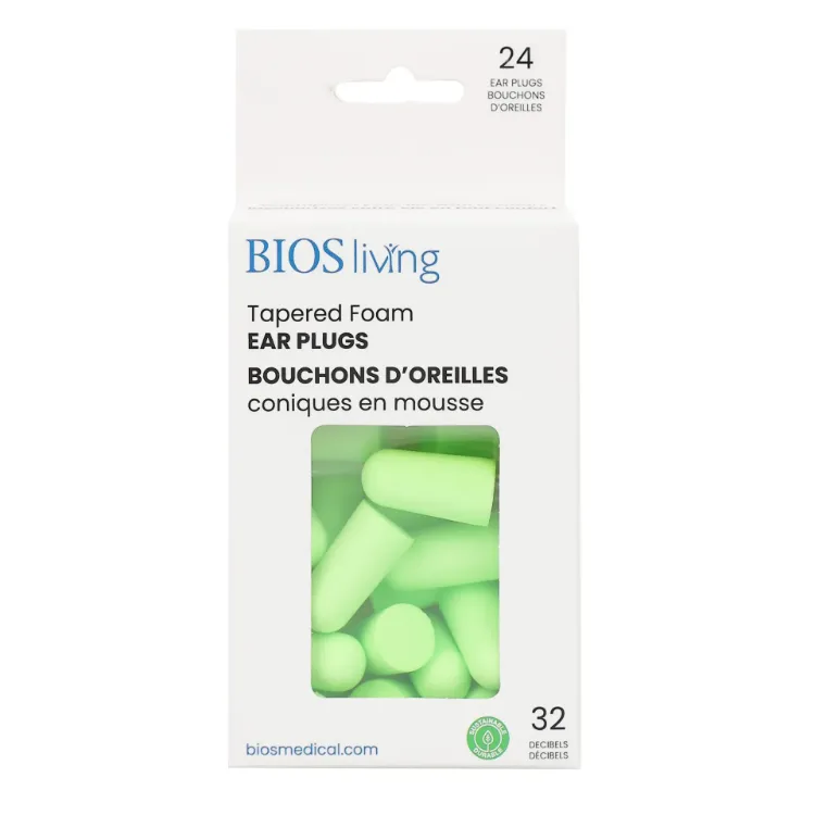 Tapered Foam Ear Plugs 16pc