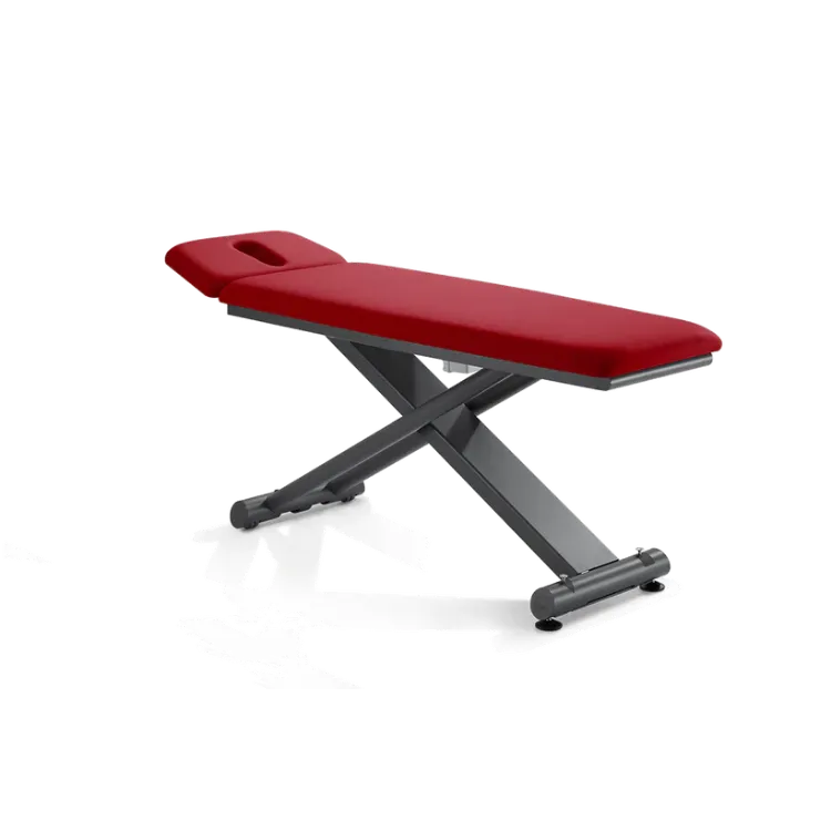 PINO Q Massage Table with 3 part head section I Cherry