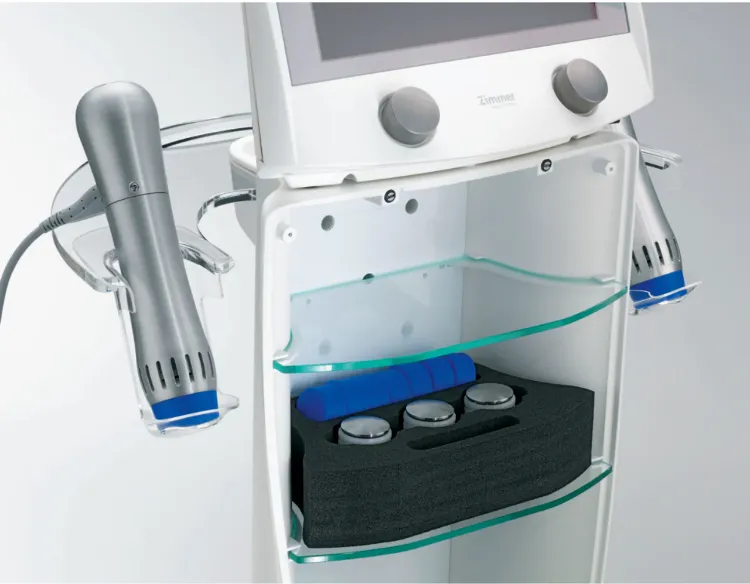 Blue Caps for Zimmer Shockwave applicator