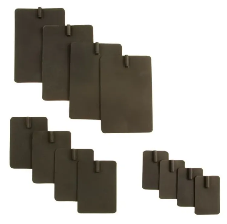 Chattanooga Flexible Carbon Rubber Electrodes I 8cm X 12cm