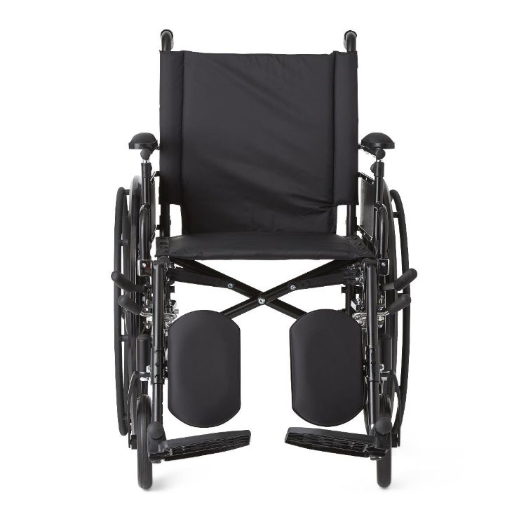 K4 Lightweight Wheelchair with Height-Adjustable Swing-Back Desk-Length Arms and Elevating Leg Rests