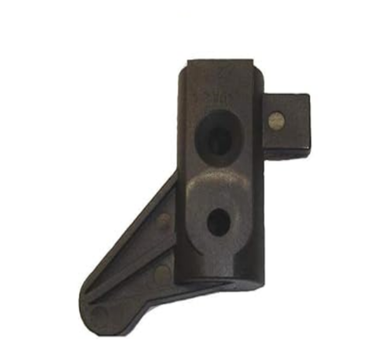Backrest Pivot Bracket for Adjustable Height Rollator, 6" Casters