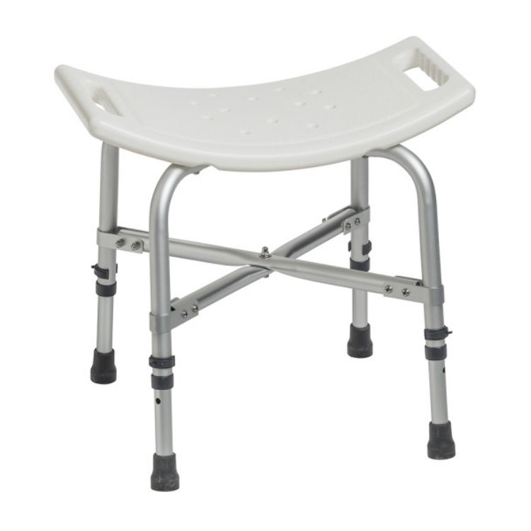 Deluxe Bariatric Shower Chair with Cross-Frame Brace