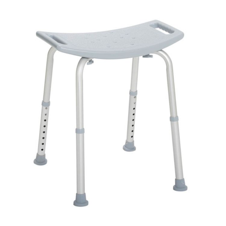 Deluxe Aluminum Shower Bench without Back