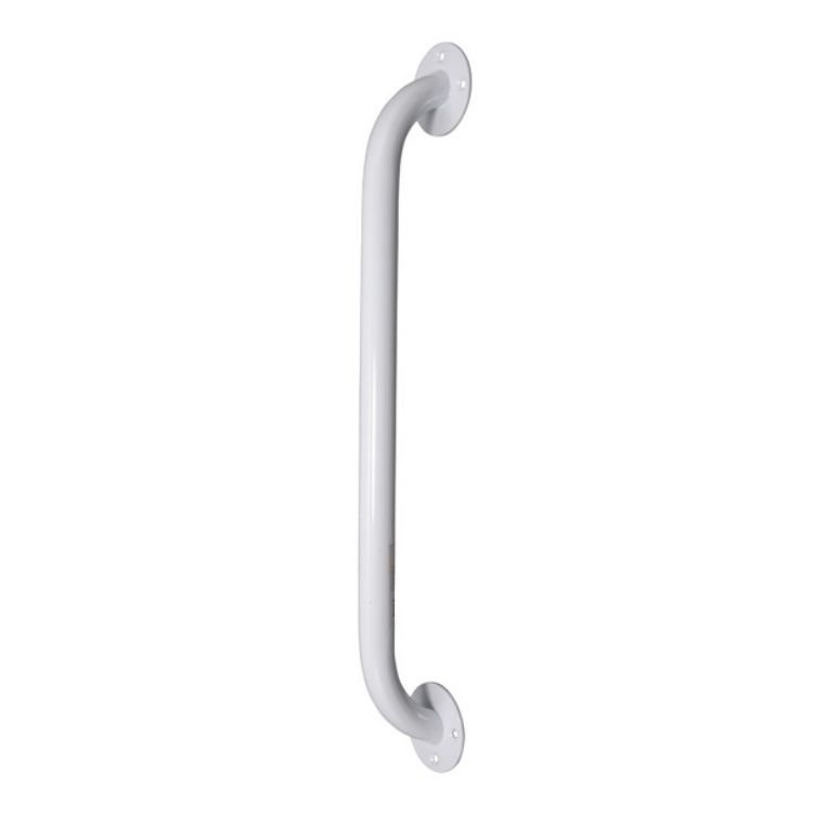   White Powder-Coated Grab Bar