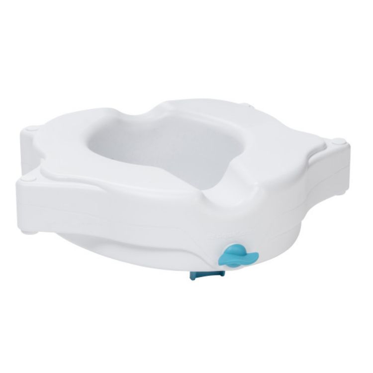AquaSense 3-in-1 Contoured Raised Toilet Seat