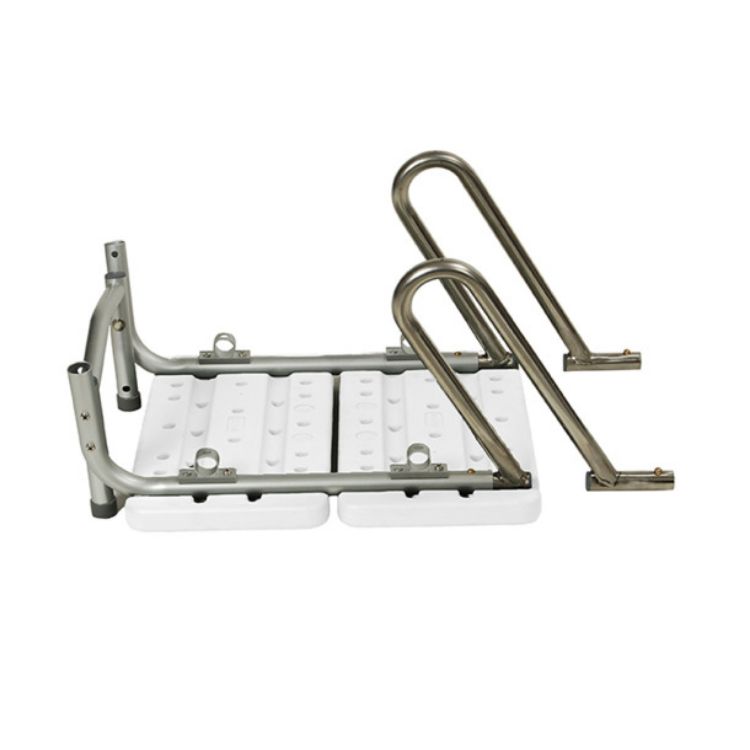 Splash Defense Transfer Bench with Curtain Guard Protection