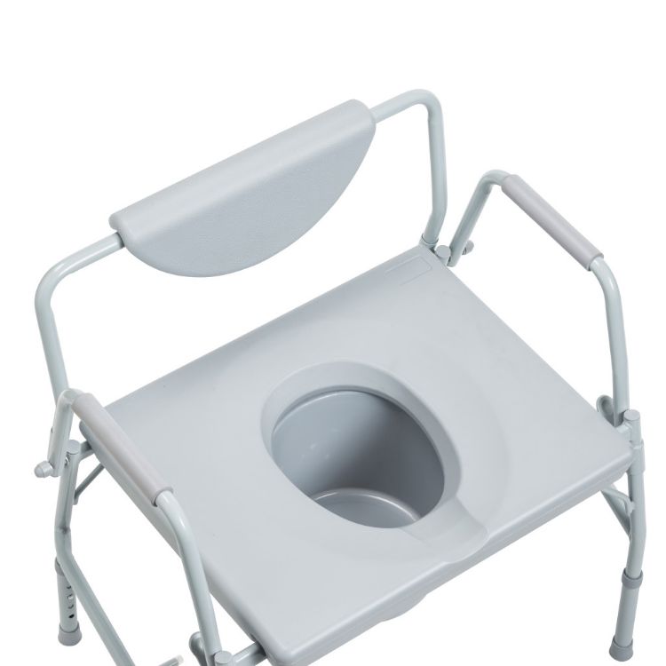 Bariatric Drop-Arm Commode