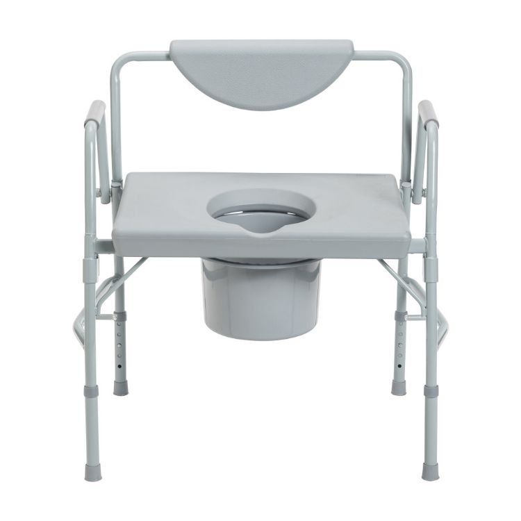 Bariatric Drop-Arm Commode