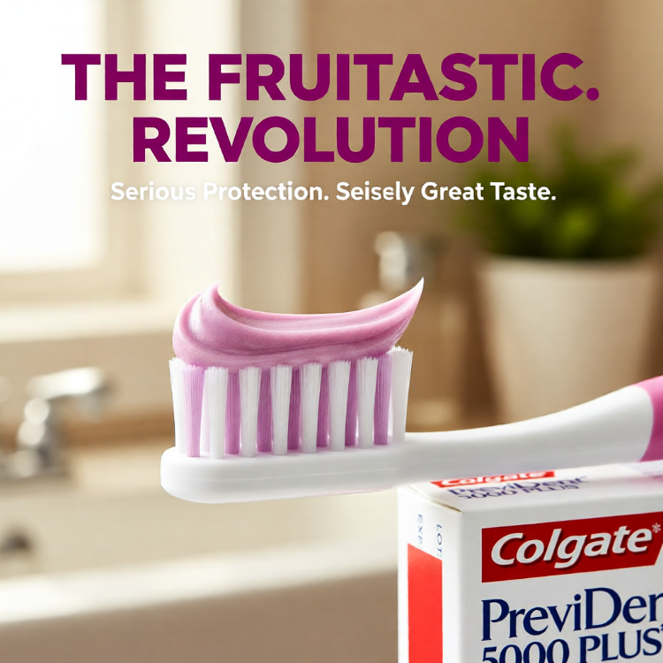 High-fluoride Colgate PreviDent 5000 Plus toothpaste