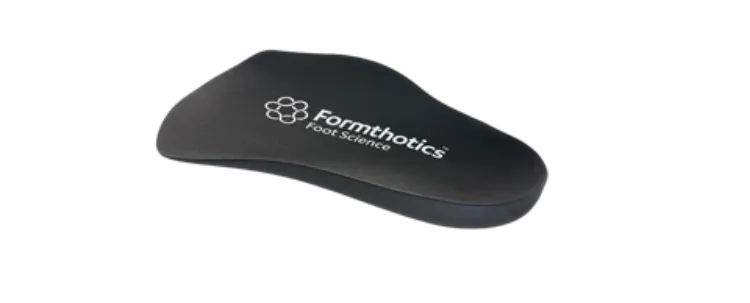 Comfort Single Medium Formthotic black medium-density orthotic insert for hard-to-fit shoes
