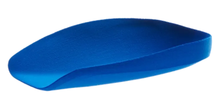 Junior Formthotics soft flexible orthotic for growing children with deep heel cup and medial flange