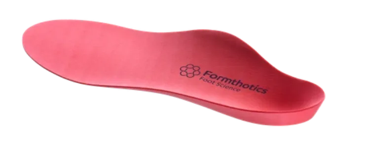 Original Single Hard Formthotic red high-density lightweight orthotic insert