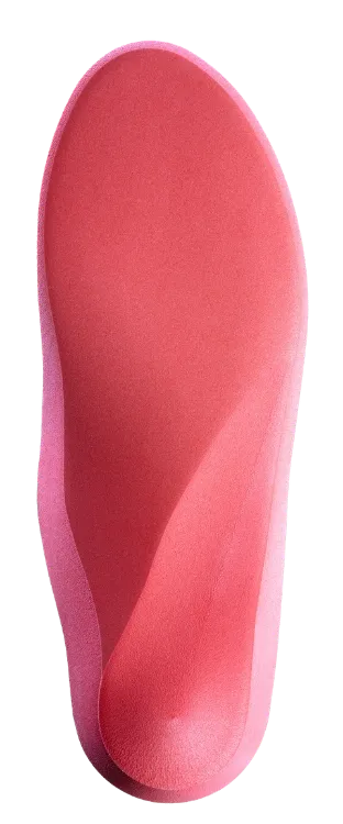 Original Single Hard Formthotic red high-density lightweight orthotic insert