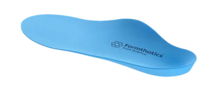 Original Single Medium Formthotic blue medium-density orthotic insert with Formax foam