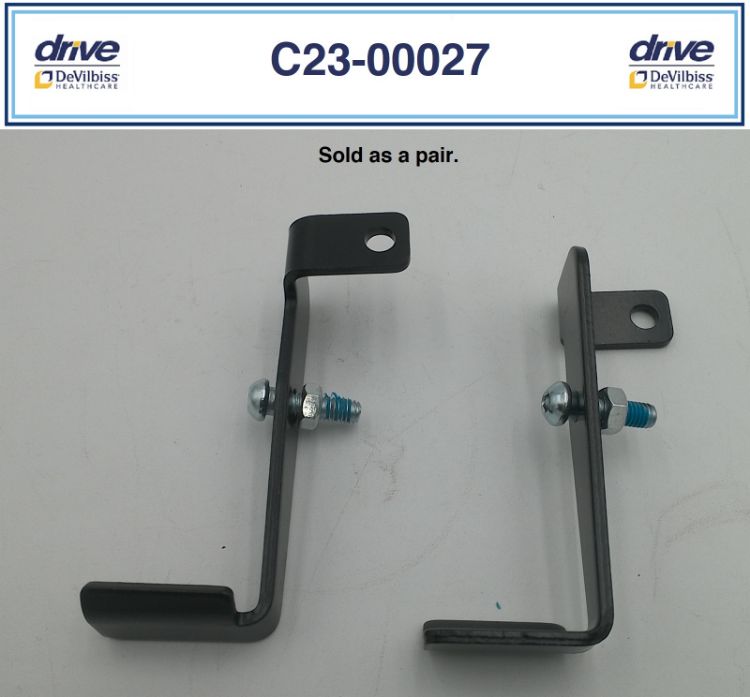 Wheel Brake Assembly (Left & Right) for Airgo Excursion X20 Rollator (Lightweight, Side Folding Walker)