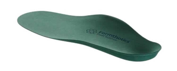 Wide-Fit Dual Medium Formthotic green wide-profile dual-density orthotic insert