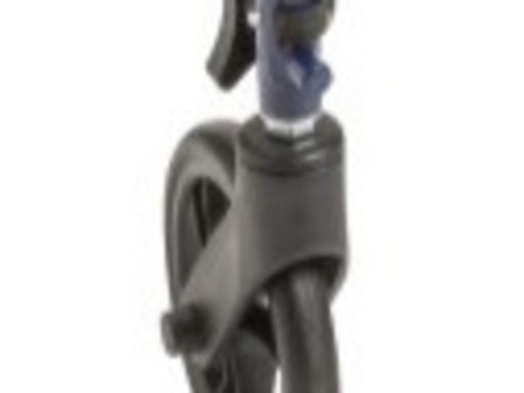 Front Fork Assembly for Adjustable Height Rollator, 6" Casters I Blue