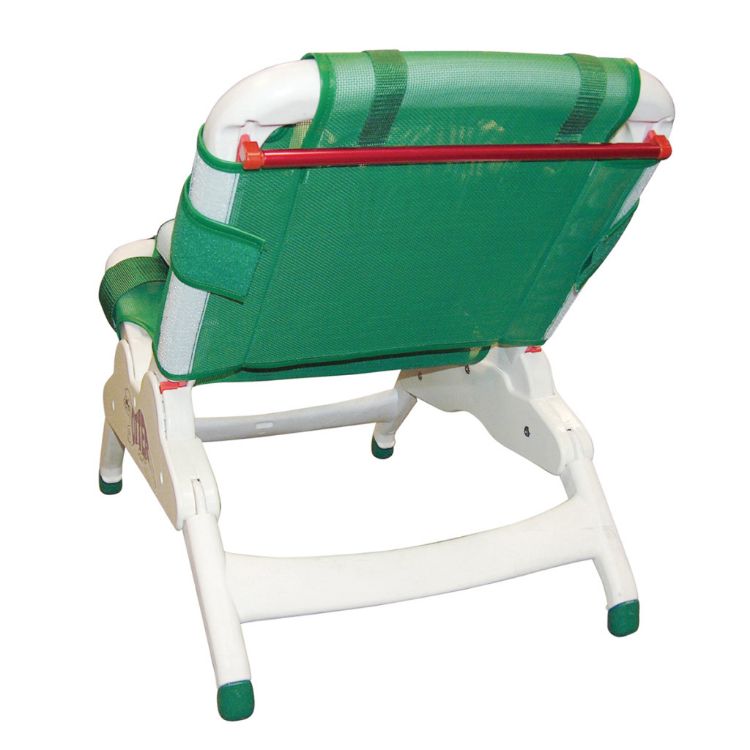 Otter bathing system adjustable shower chair with supportive fabric