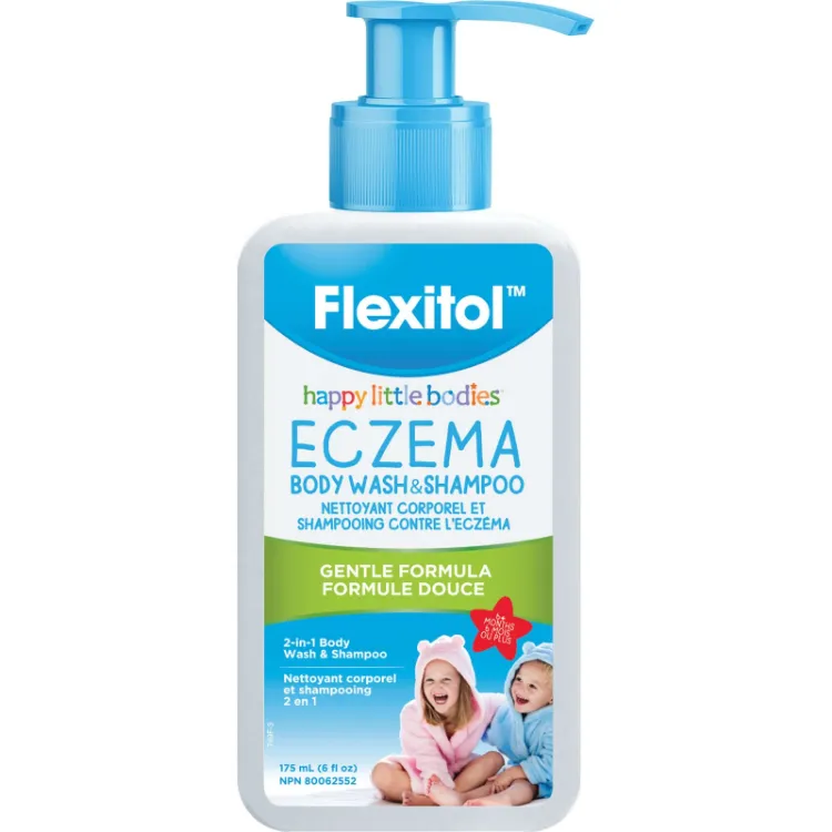Flexitol Happy Little Bodies eczema body wash and shampoo for children