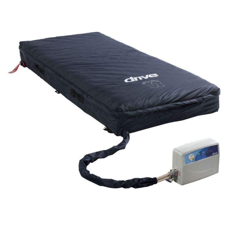 Med-Aire Assure alternating pressure low air loss mattress with foam base