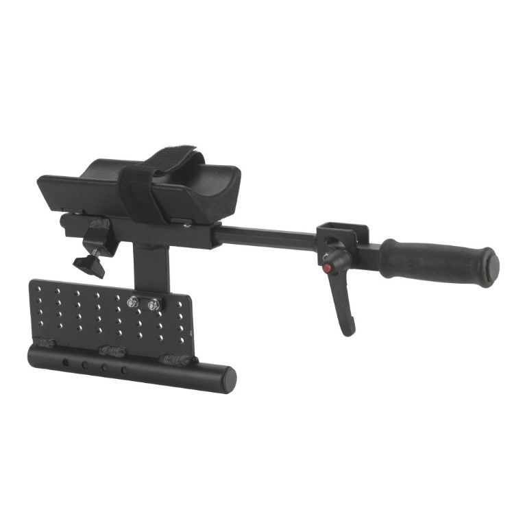 Forearm platforms for Nimbo walker with adjustable handgrips and straps