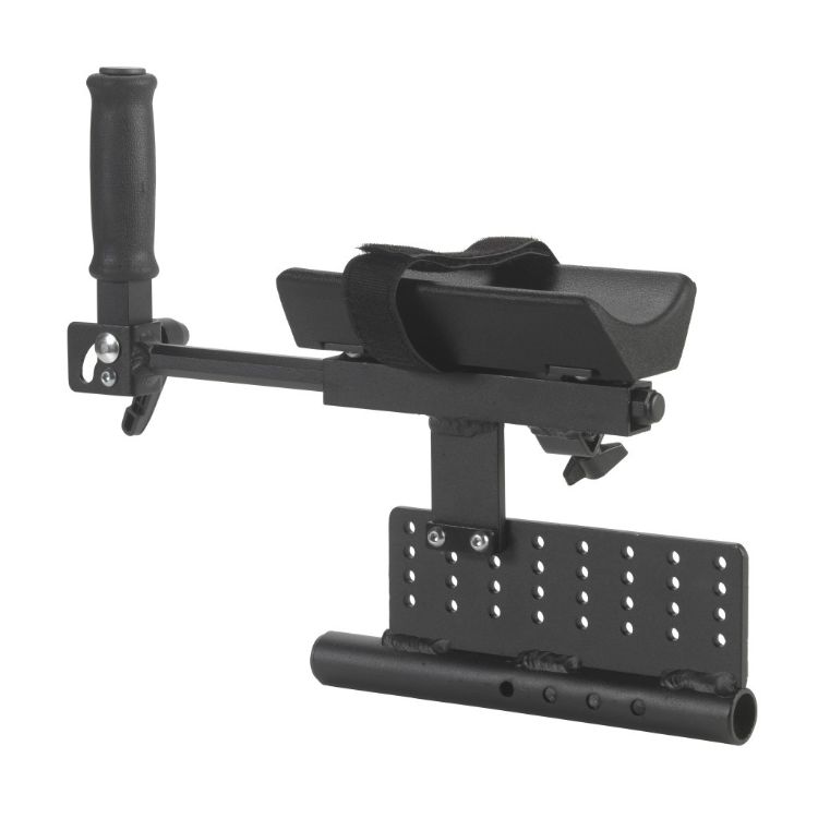 Forearm platforms for Nimbo walker with adjustable handgrips and straps