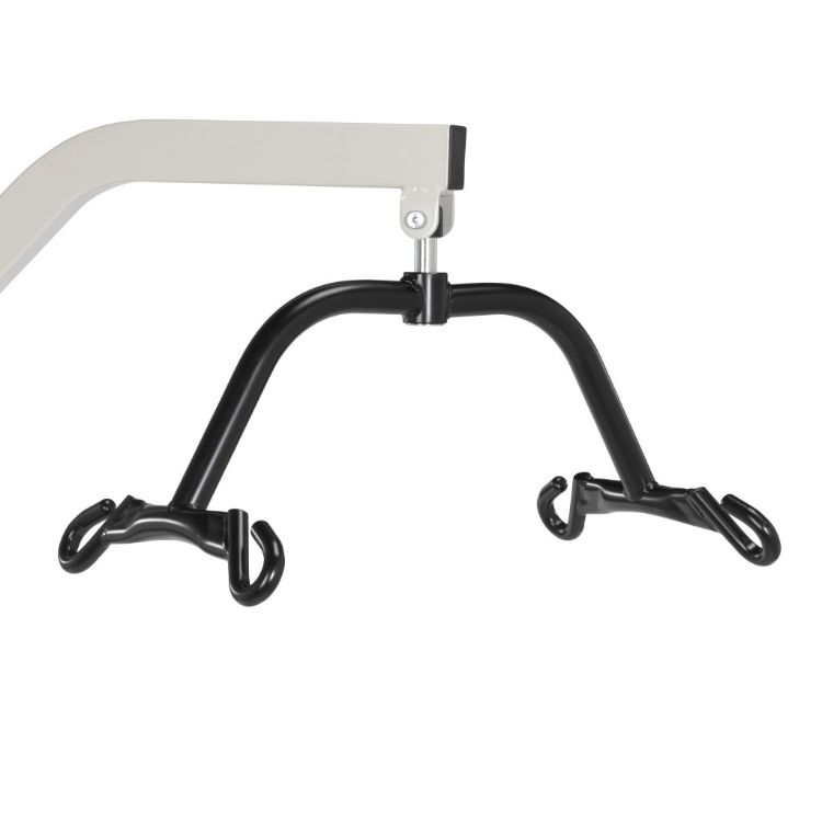 Sturdy steel frame of Drive Medical bariatric lift engineered to support high weight capacities while maintaining stability and safety.