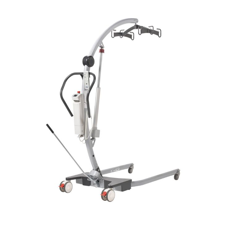 LEVANTAR floor lift with manual base and six-point cradle